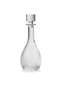 Karaffel til spiritus med ribber