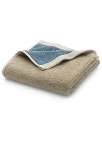 Framsohn To-farvet frottéhåndklæde