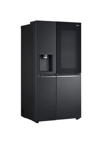 LG , Side-by-Side »GSXV90MCDE«, Craft Ice Bereiter, InstaView , schwarz , zzgl. Crafted Ice