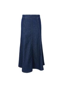 Zero , Maxirock »Maxi-Jeansrock ausgestellt« , Dark Blue Denim , 38 , 38 , Passform: Figurbetont