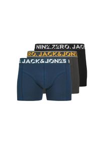 Jack & Jones Jack & Jones , Trunk »JACCOLTON SOLID TRUNKS 3 PACK SN«, (Packung, 3 St.) , Phantom Pack:Black - Titan , L , L , Elastische Boxershorts von Jack &...
