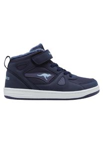 Kangaroos , Sneaker »K-CP KALLEY II EV«, Warmfutter , k blue/blue sky , 33 , 33 , Stylischer Sneaker von Kangaroos mit Klettverschluss und Schnürung