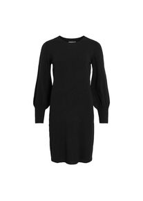 Vila, Damen, Strickkleid &raquo;VIKERRY O-NECK KNIT DRESS - NOOS&laquo;, Black Beauty, N-Gr, L -N-Gr, Black Beauty, Kleid in Midil&auml;nge von Vila