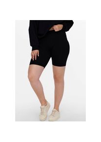 Only CARMAKOMA , Radlerhose »CARTIME SHORTS JRS NOOS« , Black , N-Gr , L (50/52) -N-Gr , L (50/52) , Curvy-Shorts von Only CARMAKOMA