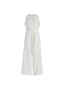 Vera Mont , Jumpsuit »Jumpsuit mit Volant« , Rohweiß , EURO , 34 -EURO , 34 , Passform: Figurumspielend