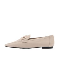 Mango Mokassin 'SOFT' Damen beige Größe 35 Unifarben
