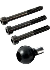 RAM Mounts Ram Mount Handlebar M8, montagem esf&eacute;rica , cor: Preto