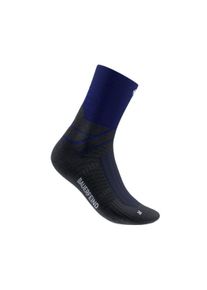 Bauerfeind Sports Damen Run Performance Mid Cut Socks blau