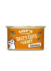 LILY'S KITCHEN nat kattenvoer Adult Tasty Cuts in Sauce kip 24x85 g