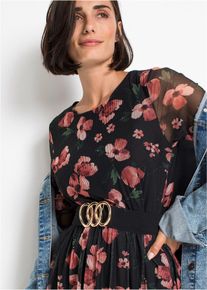 Cintura elasticizzata alta, Nero, Taglia 65, bonprix