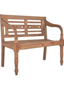 Garden Pleasure, Gartenbank, Gartenbank Moyo 960367 braun Holz 100,0 cm