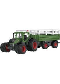 Toymax Tractor R/C w/hanger 2,4GHz, 3,7V Li-Ion, green