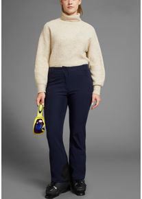 Maier Sports Damen Skihose »aus Softshell« Wasserabweisend & Windabweisend & Atmungsaktiv & große Größen in blau, Größe 44