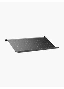 String Furniture Estante para sapatos para módulos Shelving System, L 58 x P 30 cm Preto Metal L 58 x P 30 cm