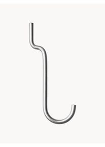 String Furniture Ganchos verticales para estantería modular, 4 uds. Plateado Metal An 4 x Al 10 cm