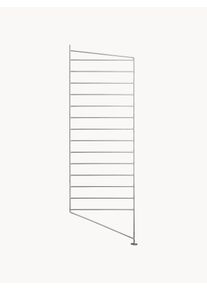 String Furniture Painéis de fundo para módulos Shelving System, L 30 x Alt 85 cm, conjunto de 2 Prateado Metal L 30 x Alt 85 cm