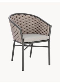 Bizzotto Sillas de comedor Margalida, 4 uds. Marrón, Negro An 61 x F 57 x Al 80 cm