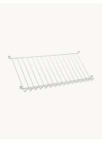 String Furniture Estante para revistas sistema modular, 78 x 30 cm Blanco Metal An 78 x F 30 cm