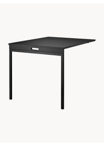 String Furniture Folding Table String System, W 78 x D 30 cm Black Wood B 78 x D 30 cm