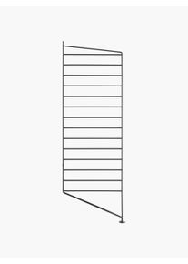 String Furniture Gulvpaneler String System, B 30 x H 85 cm, sæt af 2 Sort Metal B 30 x H 85 cm