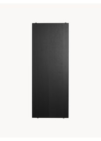 String Furniture Estantes para módulos Shelving System, L 78 x P 30 cm, conjunto de 3 Preto L 78 x P 30 cm