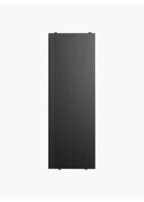 String Furniture Estantes para módulos Shelving System, L 58 x P 20 cm, conjunto de 3 Preto L 58 x P 20 cm