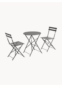 Bizzotto Set lounge para exterior Austin Azul Ø 60 x Al 71 cm