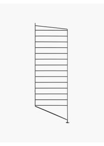 String Furniture Gulvpanel String System, B 30 x H 85 cm Sort Metal B 30 x H 85 cm