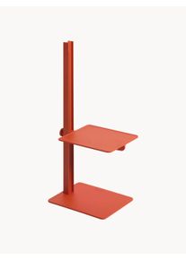 String Furniture Height-adjustable Side Table Museum Orange Metal B 30 x H 77 cm