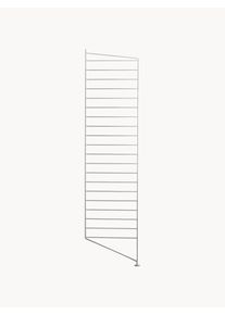 String Furniture Floor Panels String System, W 30 x H 115 cm, Set of 2 White Metal B 30 x H 115 cm