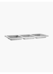 String Furniture Bowl Shelf String System, W 78 x D 30 cm Grey Synthetic fibre B 78 x D 30 cm