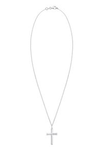 Kuzzoi Heren Ketting 'Kreuz' zilver 60
