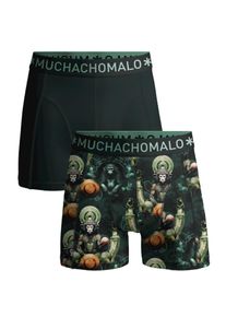 MUCHACHOMALO Monkey guru1010-01 print green - heren boxers