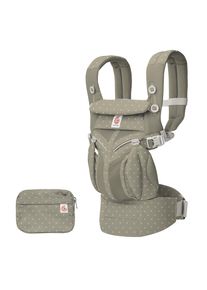 ergobaby Omni Classic Baby Carrier – Mesh: Soft Olive Diamond