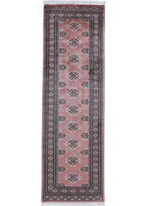 Bokhara Teppe 250 x 80 (Pakistan) Håndknyttet