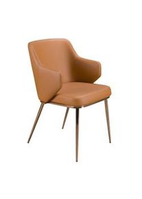 AC ANGEL CERDA Angel Cerdá Silla polipiel marrón 4162C 51 x 62 x 80