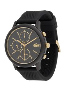 Lacoste Män Analog klocka '12.12' guld / svart Storlek One Size