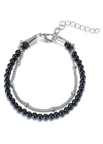 Firetti Fusskette »Schmuck Geschenk KörperSchmuck«, mit Türkis, Achat oder Dumortierit