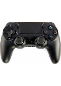 Gembird JPD-PS4BT-01-BK Gamepad PlayStation 4, PC Schwarz (PC, PS4), Gaming Controller, Schwarz