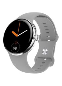 Carneo Matrixx HR+/45mm/Silver/Sport Band/Silver (45 mm), Smartwatch