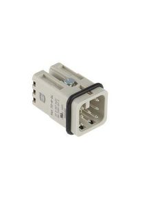 HARTING Heavy Duty Power Connector Insert, 7 Pole, Crimp, Stecker - 09210072632