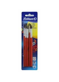 Pelikan, Pinsel, 720417 - Haar - Pinsel (Sorte: 23) Inhalt je Grösse 3 x 2, 4, 6 und 8 (0.01 mm)