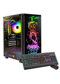 GAMEMAX , Gaming-PC »Rockstar 7731«, Windows 11 , schwarz , WLAN AC, 1 x PS/2; 4 x USB 2.0; 2 x USB 3.2 Gen 1; 1 x RJ-45 port; 3 x audio jacks