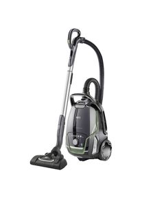 AEG , Bodenstaubsauger »VX9-2-ÖKO«, 850 W, mit Beutel, Leistungsstark, inkl. Zusatzdüsen, 70 % Recyclingkunststoff, 5l Beutel , Schwarz