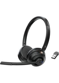 Creative , PC-Headset »Chat Wireless, On-Ear-Headset Bluetooth oder 2.4 GHz Funkverbindung« , Schwarz , Ausgestattet mit einem...