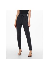 Only , Damen , Jogger Pants »ONLPOPTRASH LIFE EASY COL PANT PNT NOOS« mit elastischem Bund und Kordelzug , Blue Graphite , Länge 32 , L (40) -Länge...