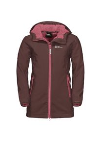Jack Wolfskin , Softshellmantel »KISSEKAT COAT GIRLS« , boysenberry , 116 , 116 , Softshellmantel