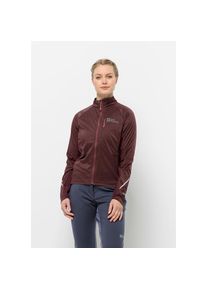 Jack Wolfskin, Damen, Fahrradjacke &raquo;MOROBBIA ALPHA INS JKT W&laquo;, dark-maroon, XL (46), dark-maroon, 3 R&uuml;ckentaschen, Brusttasche