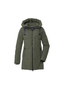 G.I.G.A. by Killtec G.I.G.A. DX by killtec, Damen, Steppmantel &raquo;GW 30 WMN QLTD PRK&laquo; Wasserabweisender, atmungsaktiver Steppparka mit gro&szlig;er Kapuze, olivgr&uuml;n, 46, olivgr&uuml;n