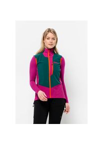 Jack Wolfskin, Damen, Softshellweste &raquo;ALPSPITZE VEST W&laquo;, sea-green, XL (46), sea-green, Softshellweste